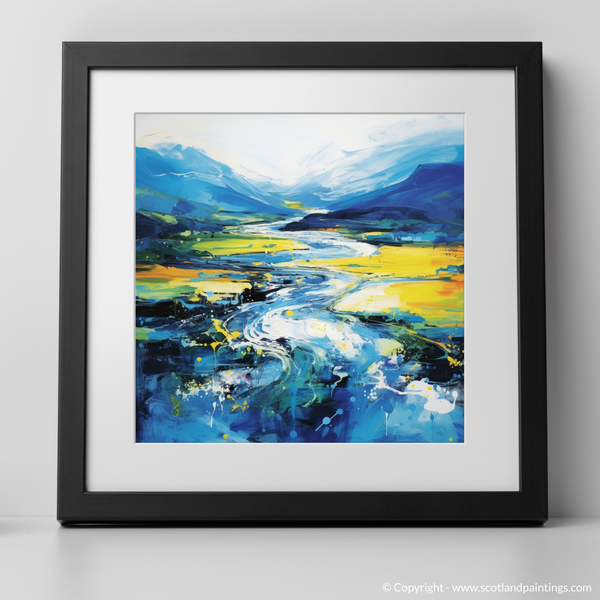 Framed version of River Orchy