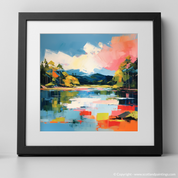 Framed version of Loch Achray