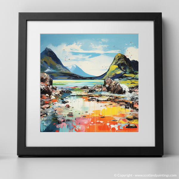 Framed version of Isle of Rum