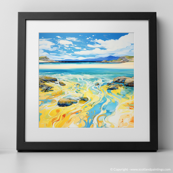 Framed version of Luskentyre Sands