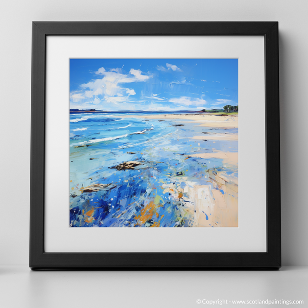 Framed version of Longniddry Beach