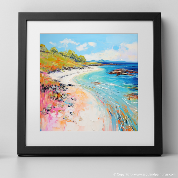 Framed version of Coral Beach