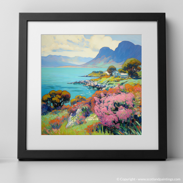 Framed version of Isle of Raasay