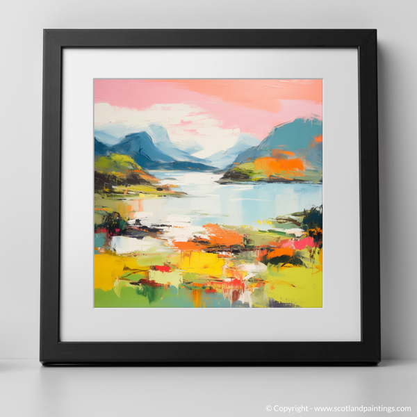 Framed version of Loch Morar