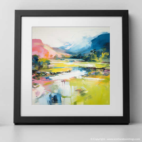 Framed version of River Spean