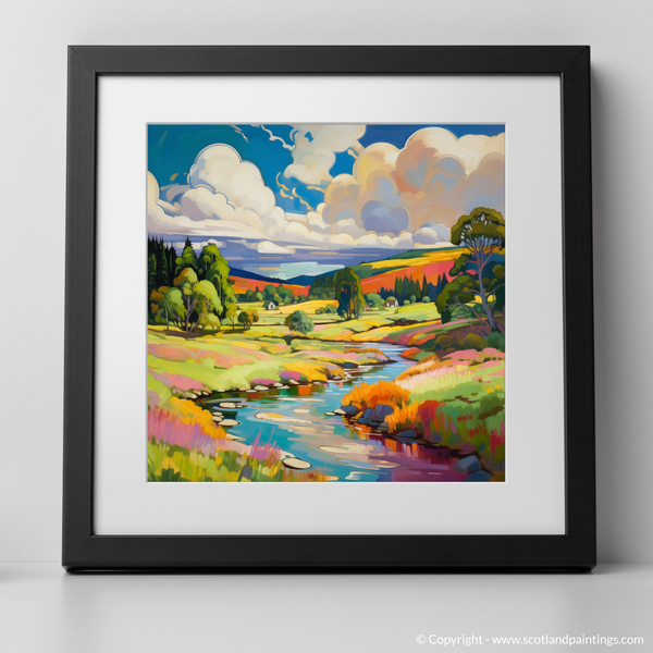 Framed version of Glen Tanar