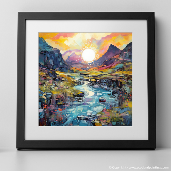 Framed version of Isle of Skye