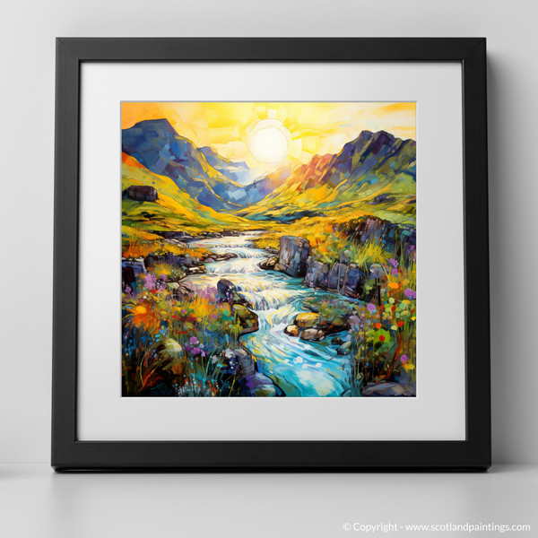 Framed version of Isle of Skye