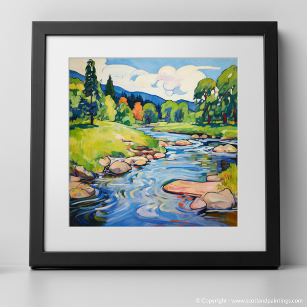 Framed version of River Isla