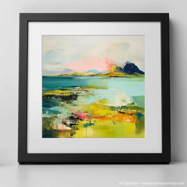 Framed version of Isle of Raasay