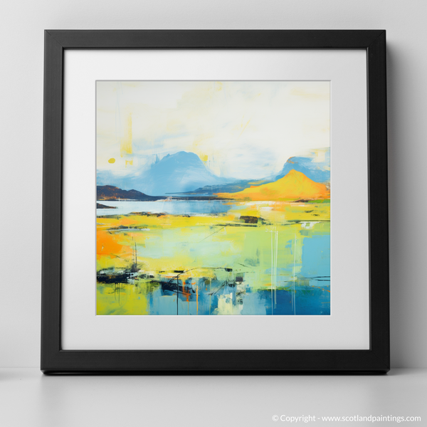 Framed version of Isle of Raasay