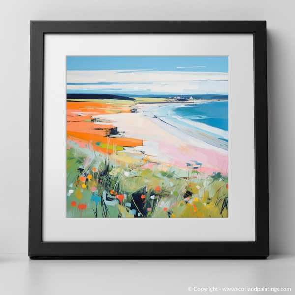 Framed version of Lunan Bay