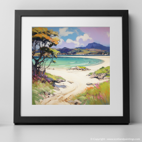 Framed version of Silver Sands of Morar