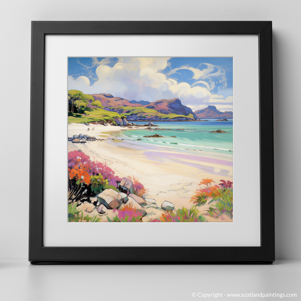 Framed version of Silver Sands of Morar