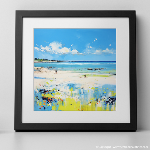 Framed version of Longniddry Beach