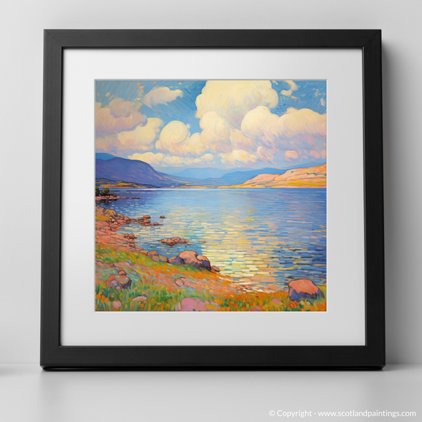 Framed version of Isle of Arran