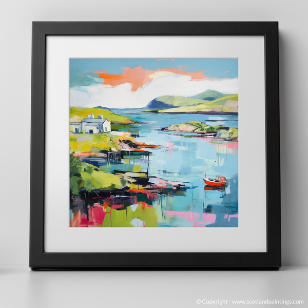 Framed version of Isle of Ulva