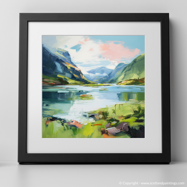 Framed version of Loch Shiel