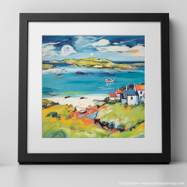 Framed version of Isle of Barra