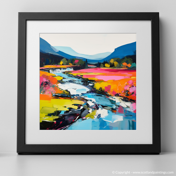 Framed version of River Orchy