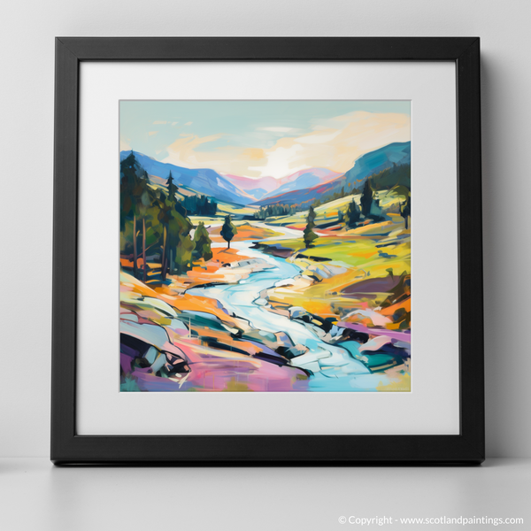 Framed version of Glen Feshie