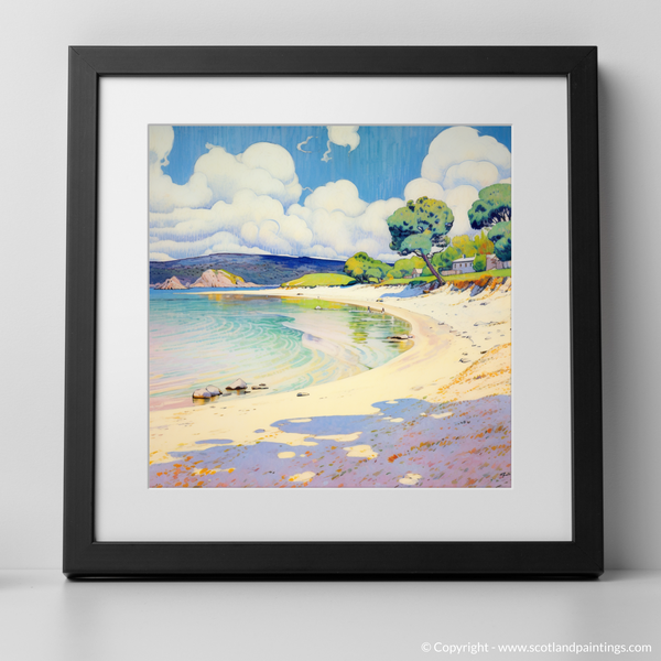 Framed version of Silver Sands of Morar