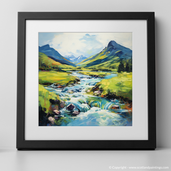 Framed version of Glen Rosa