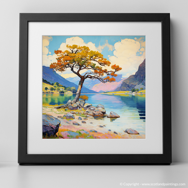 Framed version of Loch Maree