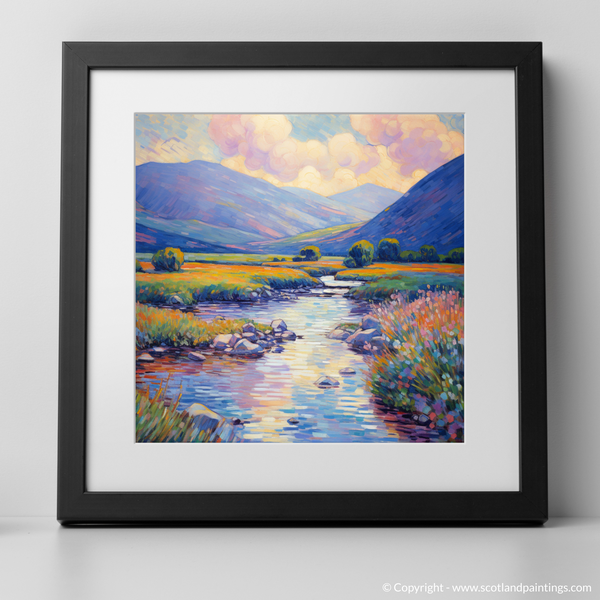 Framed version of River Spean