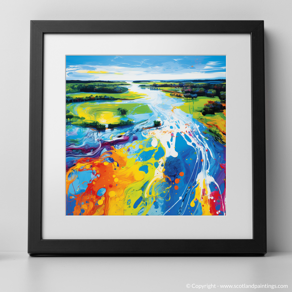 Framed version of River Forth