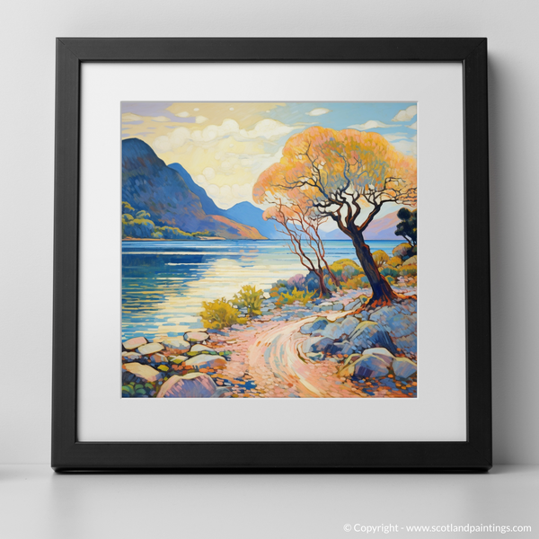 Framed version of Loch Maree