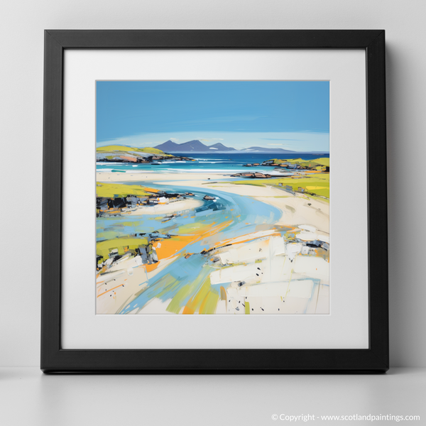 Framed version of Mellon Udrigle Beach