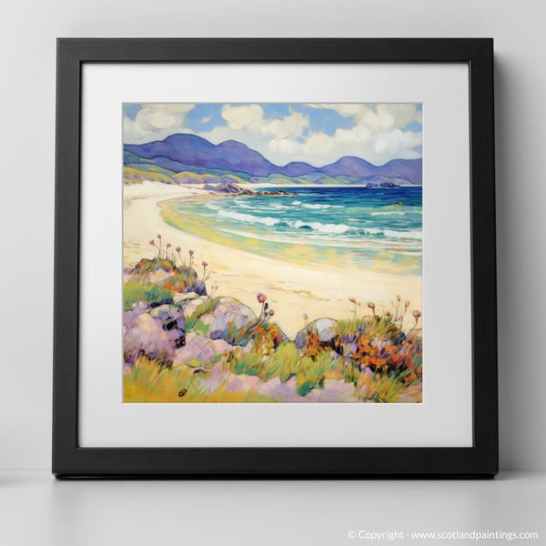 Framed version of Seilebost Beach