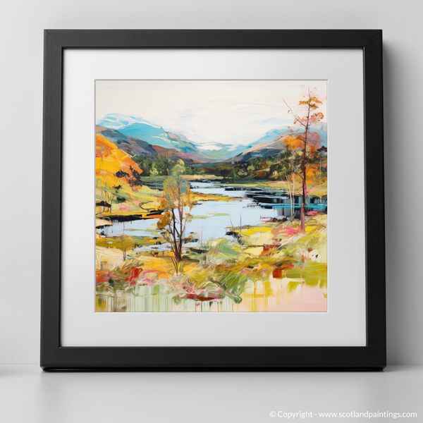 Framed version of Glen Affric