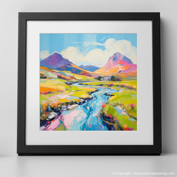 Framed version of Glen Rosa