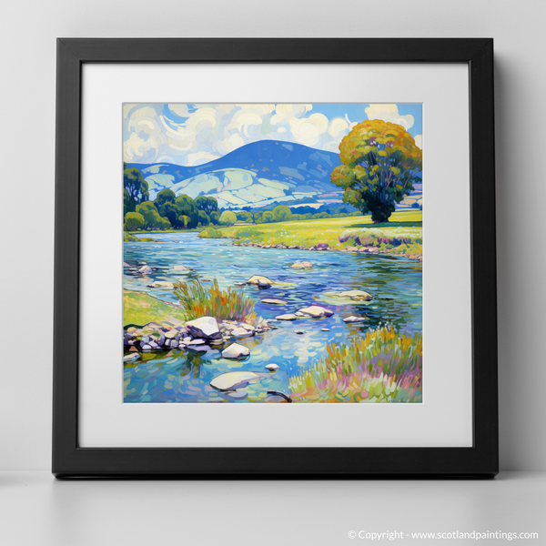 Framed version of River Orchy