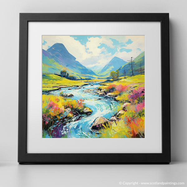 Framed version of Glen Etive