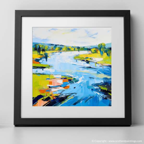 Framed version of River Ness