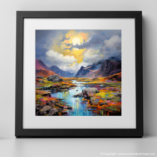 Framed version of Isle of Skye