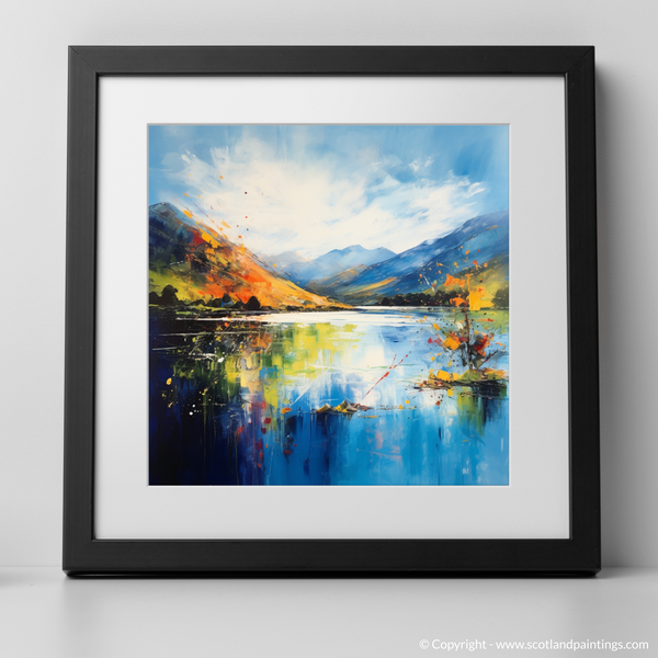 Framed version of Loch Earn