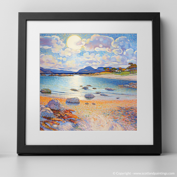 Framed version of Silver Sands of Morar