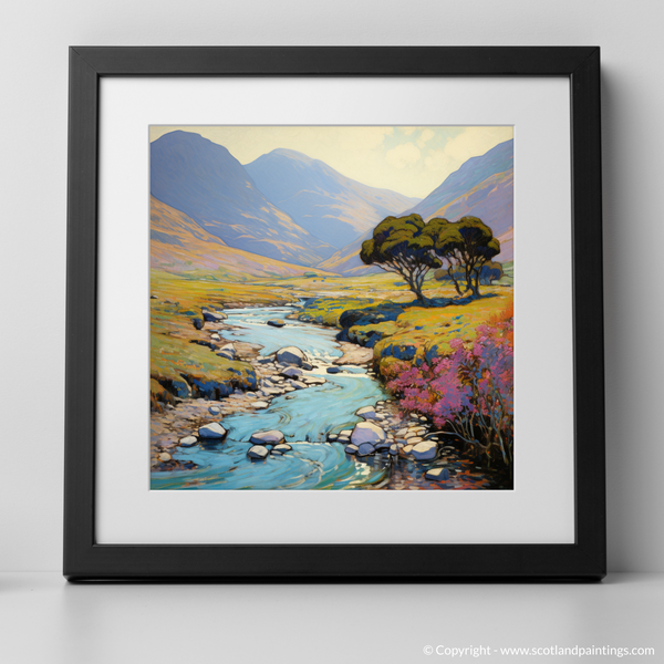 Framed version of Glen Shiel