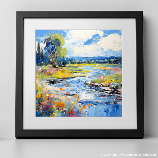 Framed version of River Tay