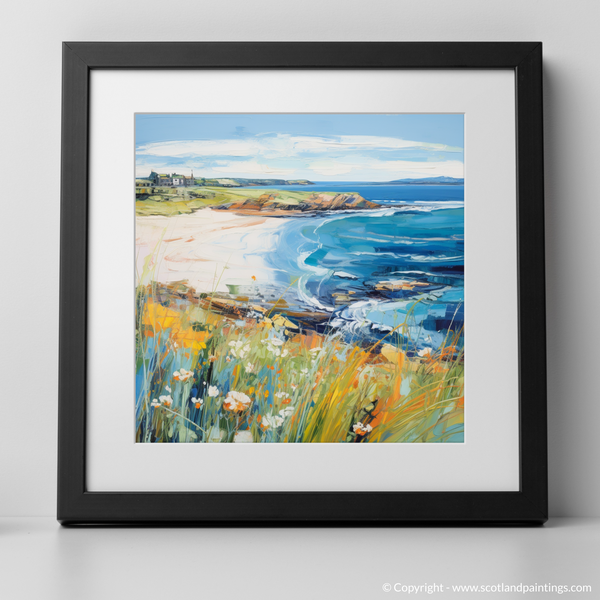 Framed version of Coldingham Bay