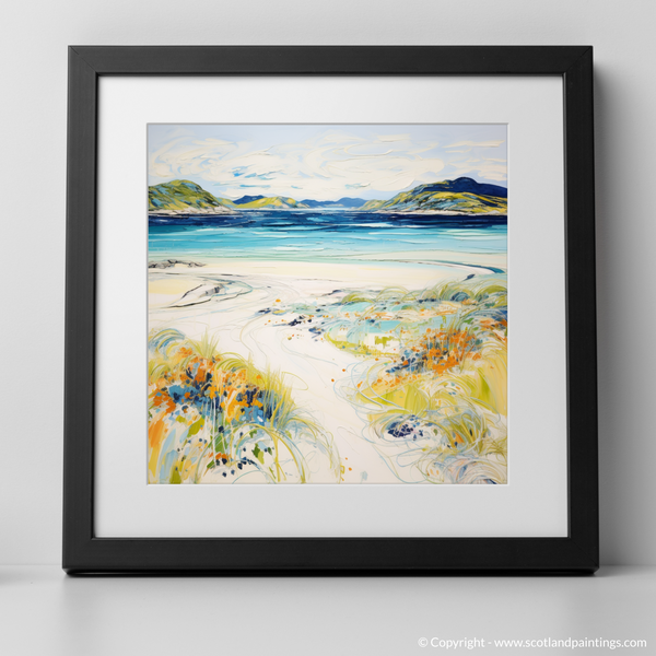 Framed version of Silver Sands of Morar