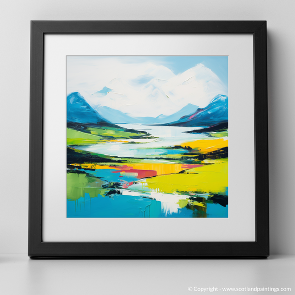 Framed version of Loch Leven