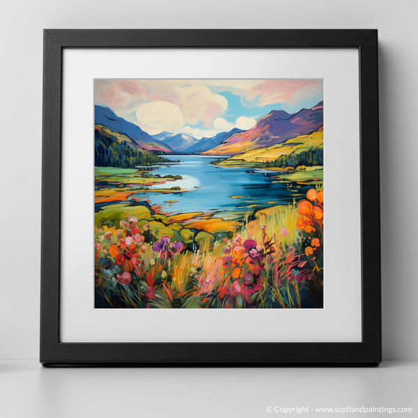 Framed version of Loch Shiel