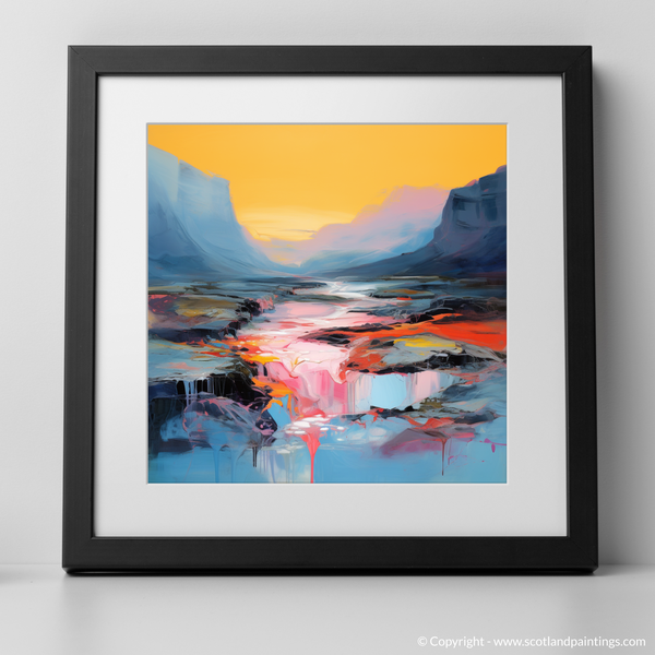 Framed version of Isle of Skye