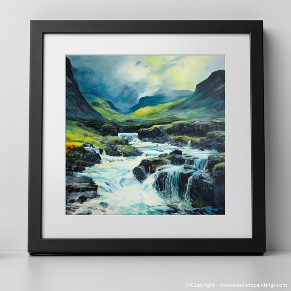 Framed version of Isle of Skye