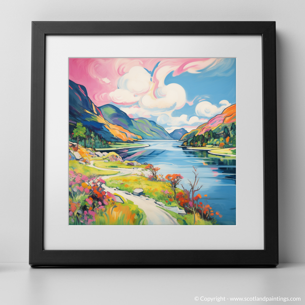 Framed version of Loch Shiel